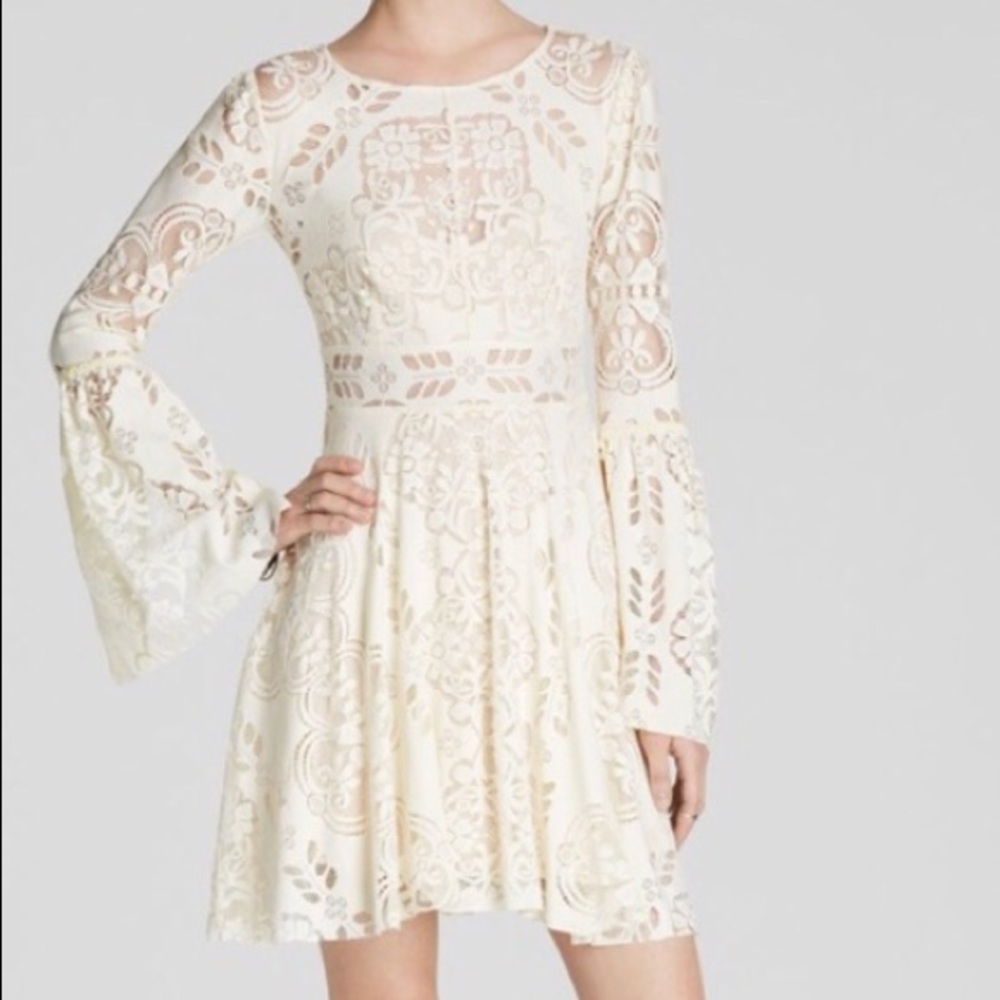 FREE PEOPLE lace dress